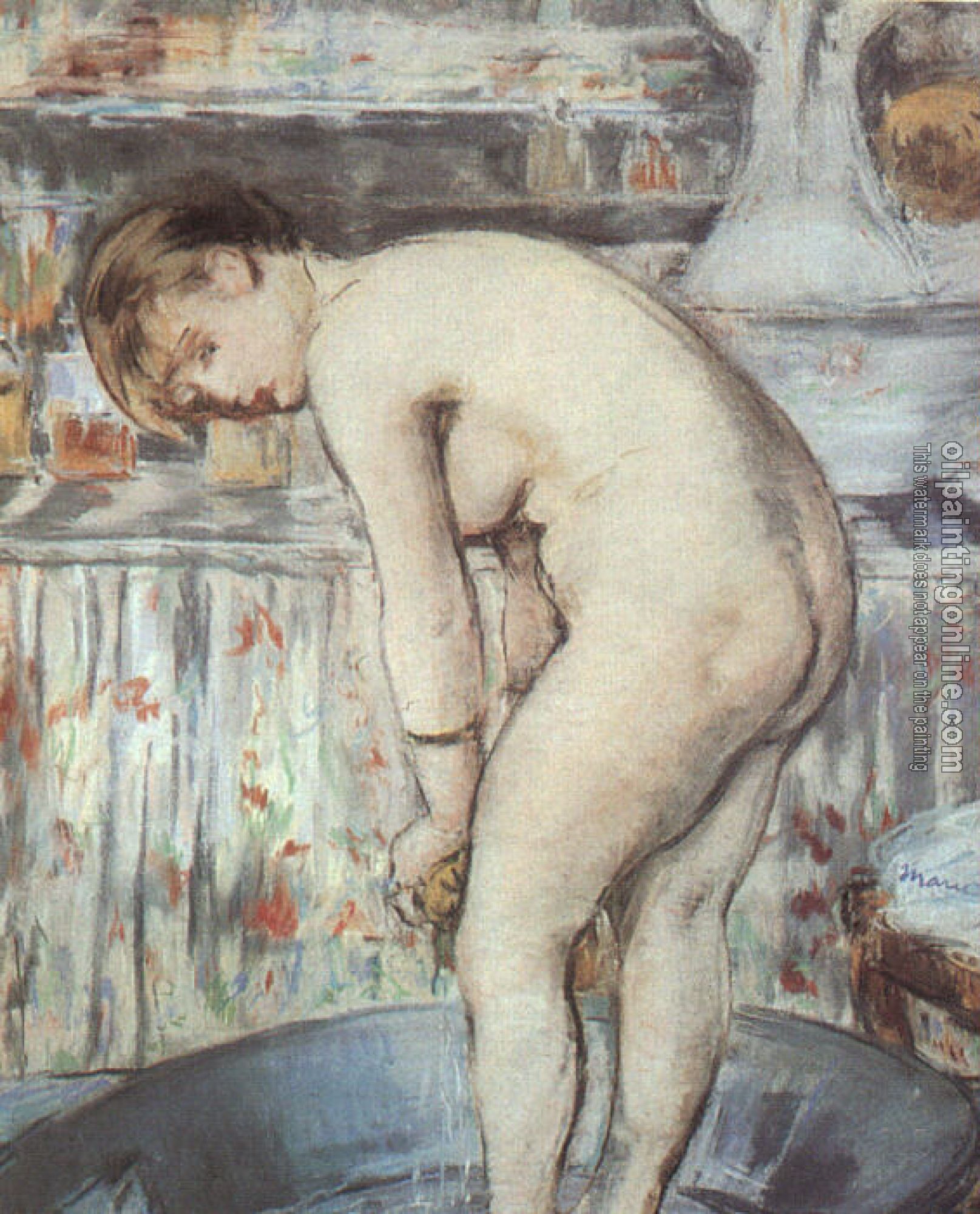 Manet, Edouard - Woman in a Tub